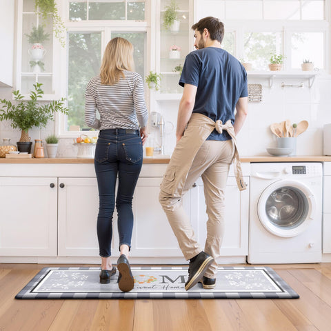 SofterCharm Kitchen Rug stylish-design blends with modern decor