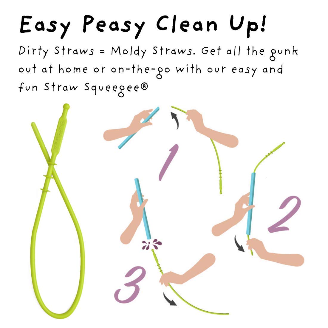 Softy Straws kid-friendly design reduces teeth chipping risk