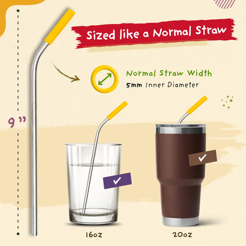 Softy Straws premium design delivers smooth sipping experience.