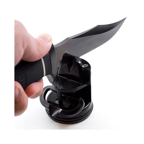 SOG Countertop Sharpener's compact design fits any workspace.
