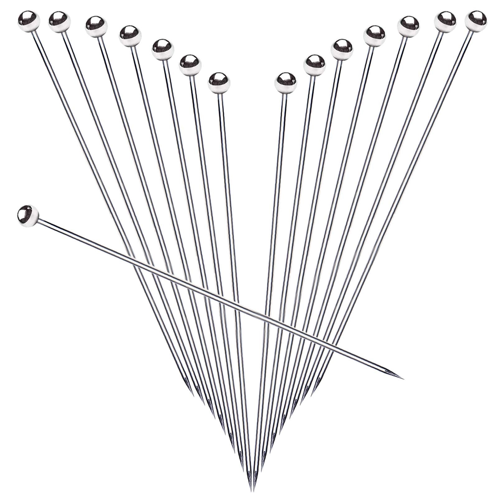 SOGEWO 6-inch cocktail picks with olives for elegant garnishes