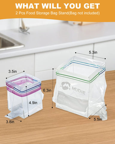 SOGUAOLO easy-clean design simplifies cleanup after bag filling