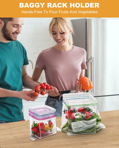 SOGUAOLO quart and gallon size compatibility fits many bags