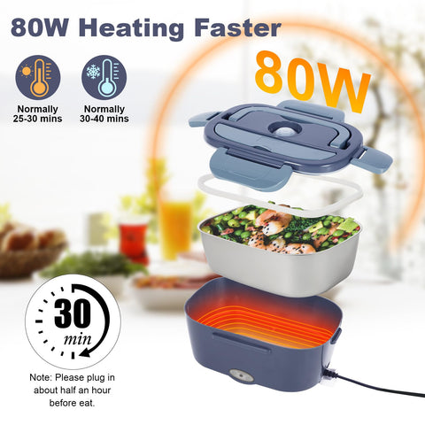 SOHIDA lunch box leakproof gasket prevents spills during commutes.