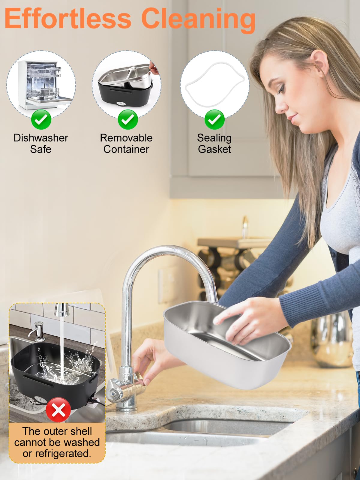 SOHIDA heating base design minimizes water exposure for safety
