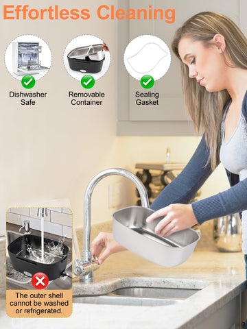 SOHIDA heating base design minimizes water exposure for safety