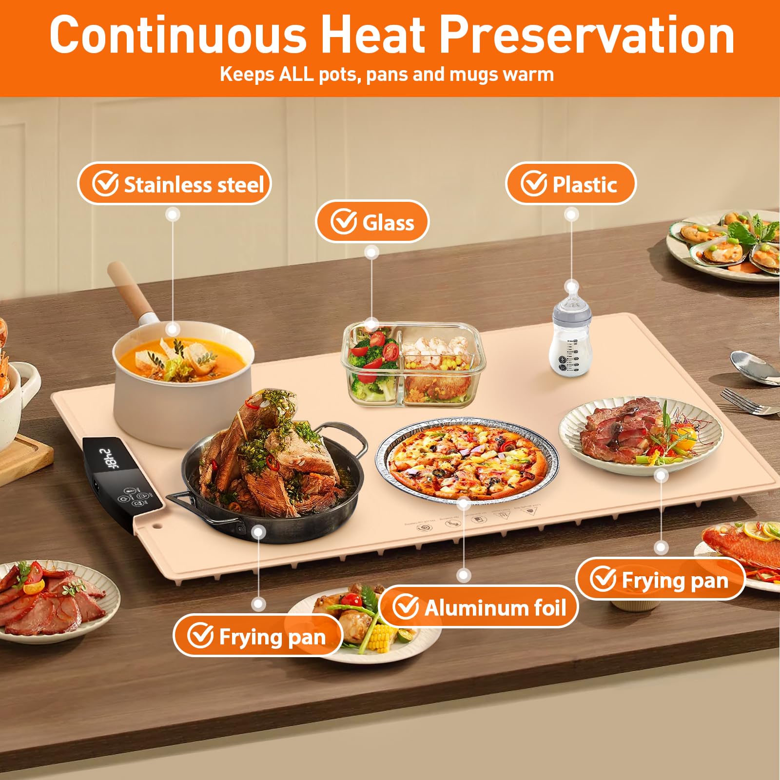 Sohveta safety-focused warming mat with quality materials for reliability.