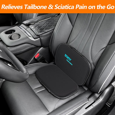 Sojoy iGelComfort travel-compact cushion fits bags and travel kits.