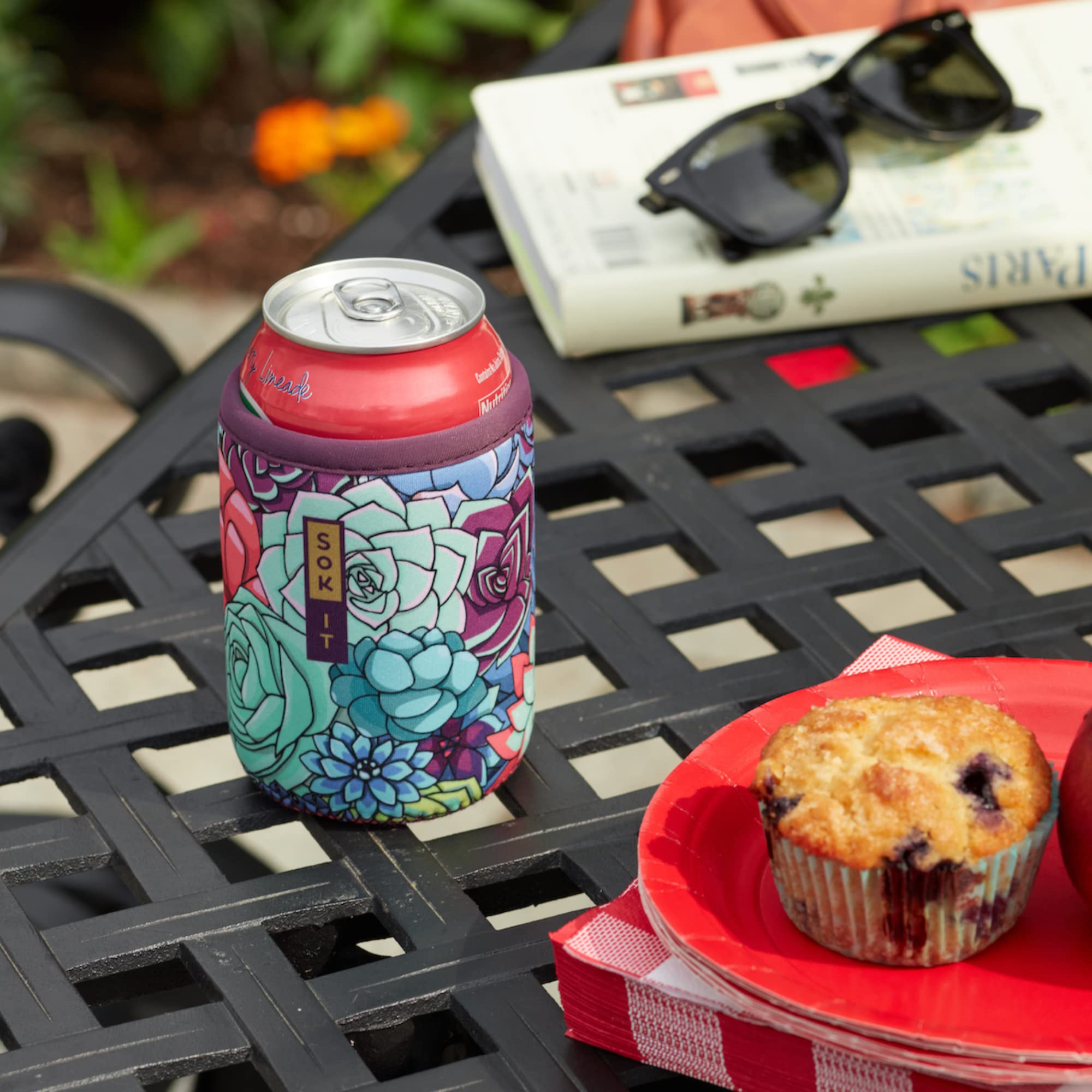 Sok It Can Sok portable sleeve fits purses and bags for on-the-go sipping.