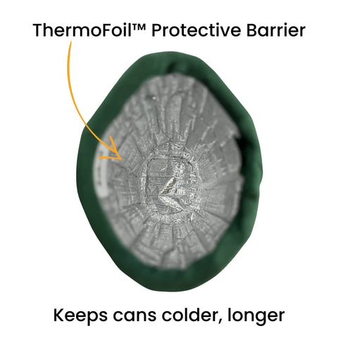 Sok It CanSok sleeve prevents condensation and keeps surfaces dry