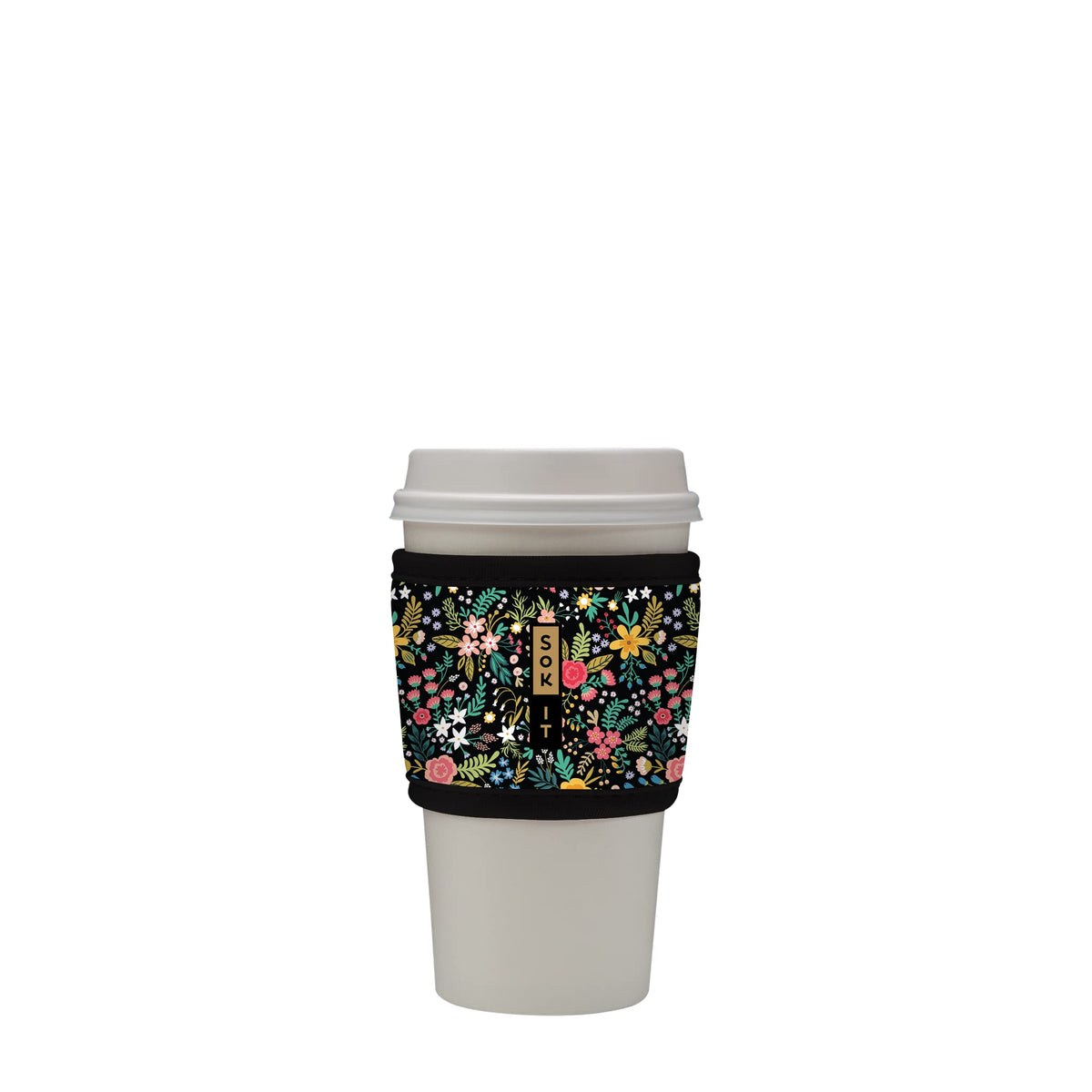 Sok It HotSok sleeve keeps hands safe while enjoying hot drinks outdoors.