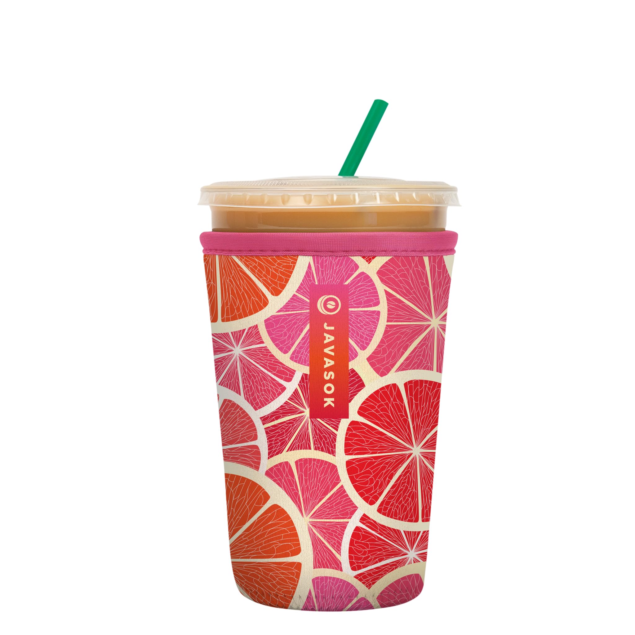Sok It JavaSok iced coffee sleeve keeps drinks cold and hands warm during commute.