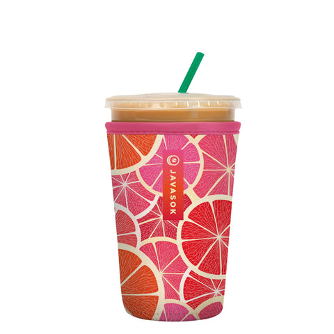 Sok It JavaSok iced coffee sleeve keeps drinks cold and hands warm during commute.