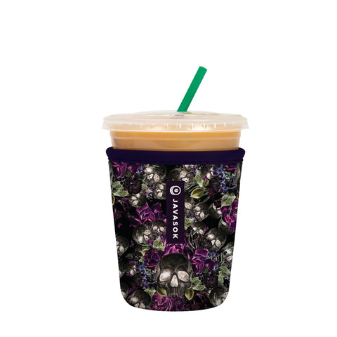 Sok It JavaSok After Dark sleeve, front view, fits 16-20 oz and keeps drinks cold.