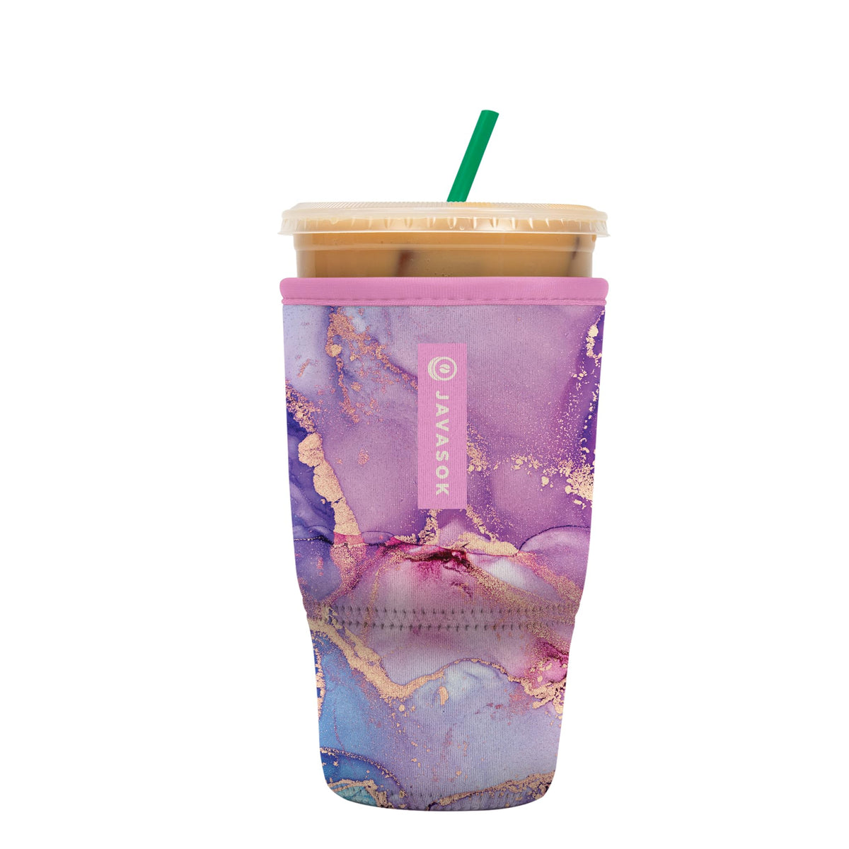 Sok It JavaSok Aurora Era sleeve on display fits 30-32oz cold drinks