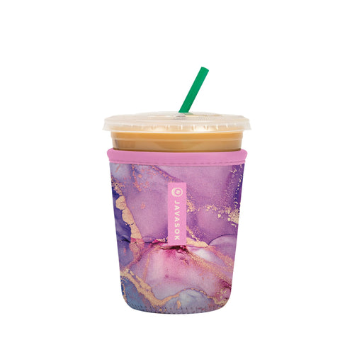 Sok It JavaSok Aurora Era sleeve front view keeps drinks cold and hands dry.