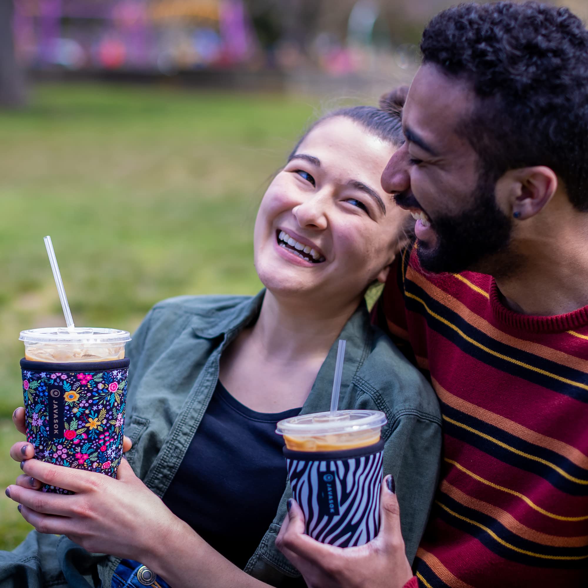 Sok It JavaSok compact on-the-go sleeve fits 30-32oz cups.