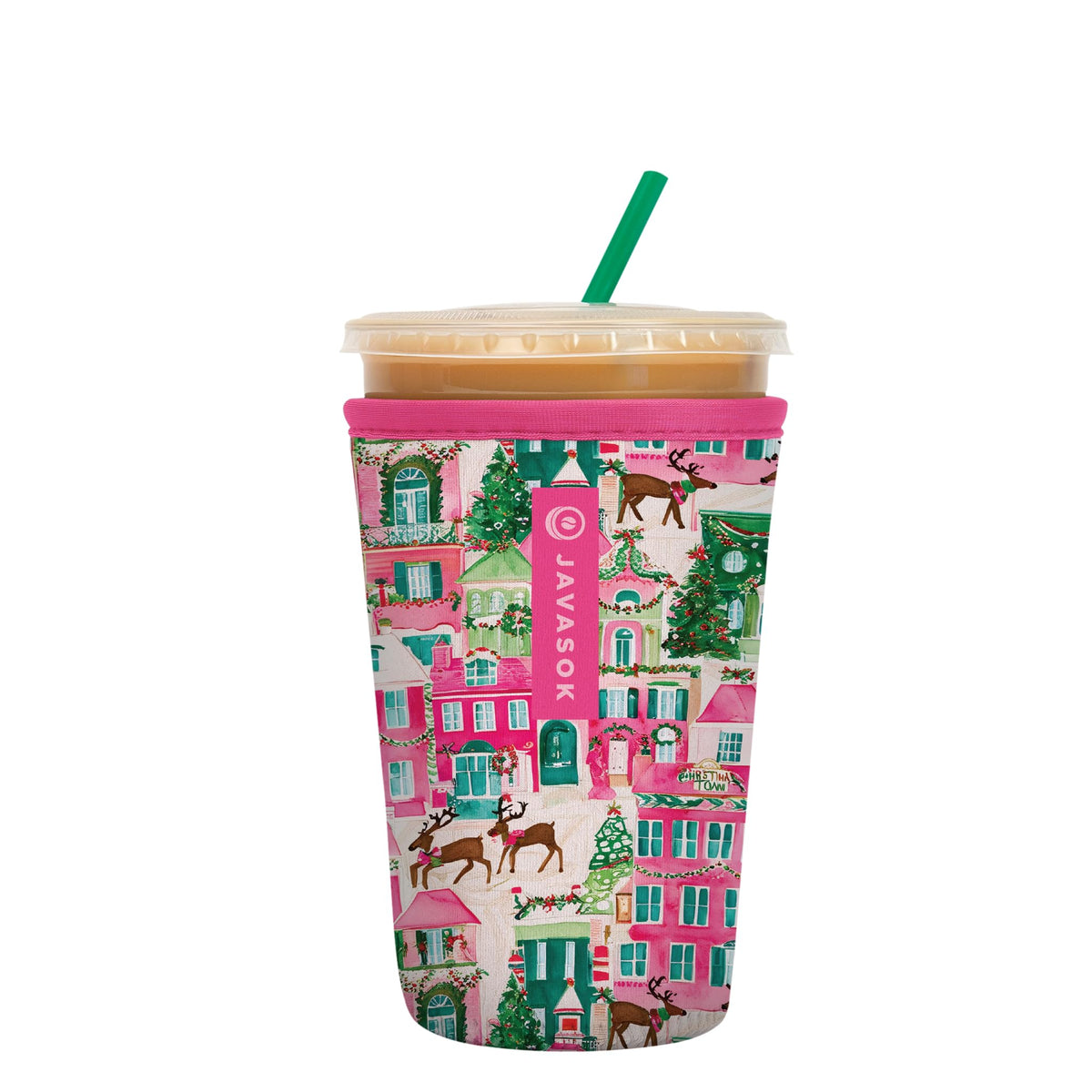 Sok It JavaSok durable-material sleeve keeps drinks secure for travel