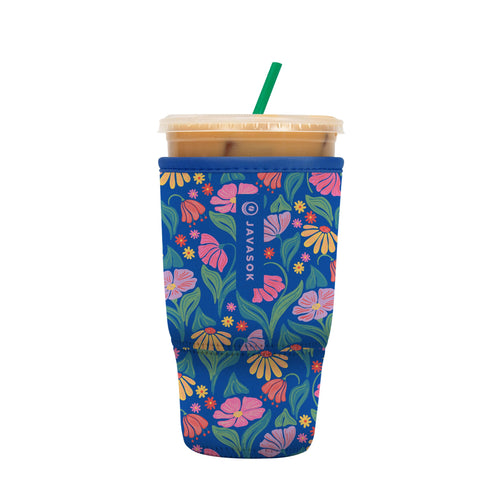Sok It JavaSok Fairy Flora sleeve front view keeps drinks cold and hands warm