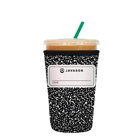 Sok It JavaSok iced coffee sleeve showing insulation for cold drinks on the go