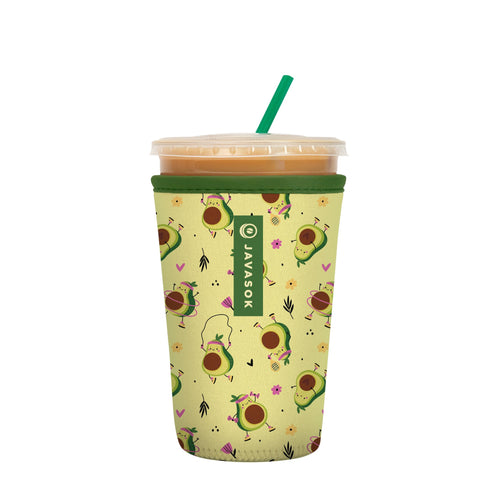 Sok It JavaSok ice coffee sleeve keeps drinks cold and hands comfortable.