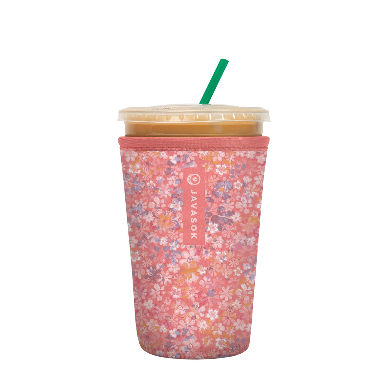 Sok It JavaSok iced coffee sleeve keeps drinks cold and hands warm.