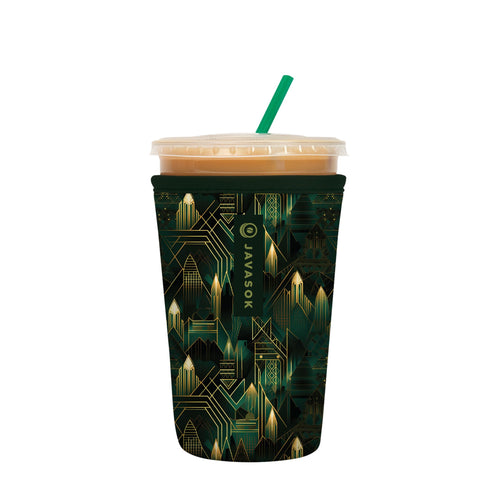 Sok It JavaSok iced coffee sleeve keeps drinks cold and hands dry.