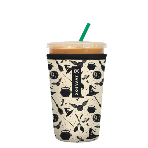 Sok It JavaSok iced coffee sleeve keeps beverages cooler with a comfortable grip.