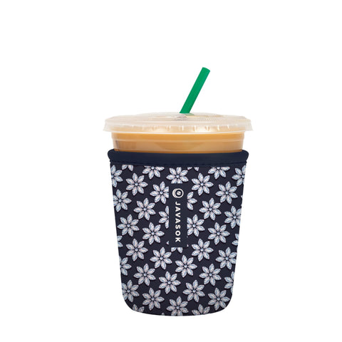 Sok It JavaSok iced coffee sleeve on a 16-20oz cup with secure grip