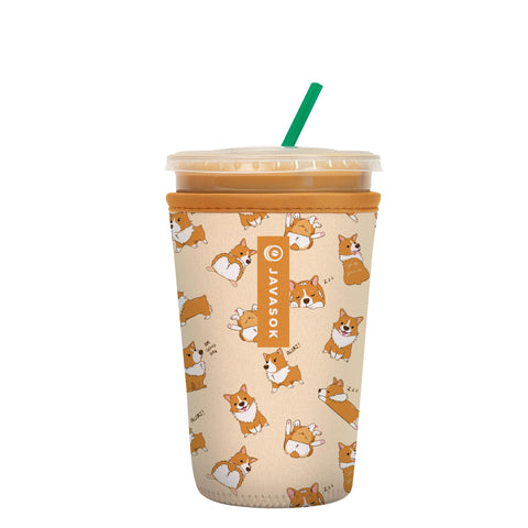 Sok It JavaSok insulated cup sleeve on a 22-28oz cup keeps drinks cold.