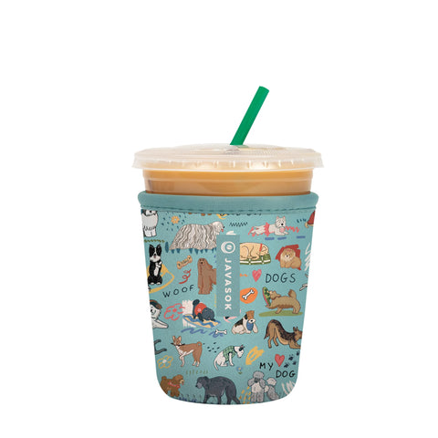 Sok It JavaSok insulated cup sleeve keeps drinks colder longer.