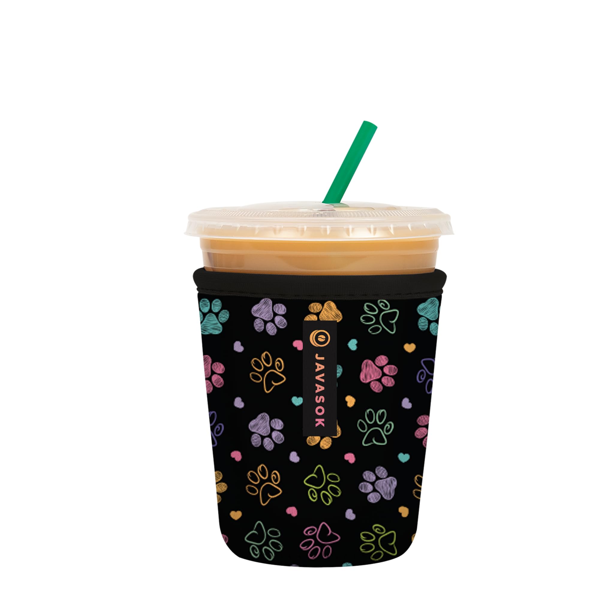 Sok It JavaSok insulated neoprene sleeve for 16-20oz drinks keeps them secure and comfortable to hold.