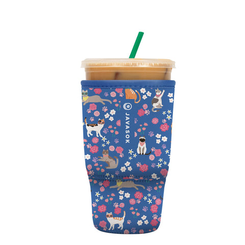 Sok It JavaSok insulated neoprene sleeve keeps large drinks cold and hands dry.