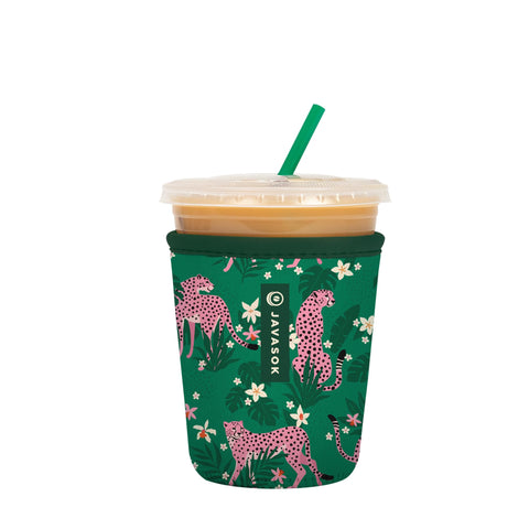 Sok It JavaSok Paradise Prowl sleeve on front view for 16-20oz cups