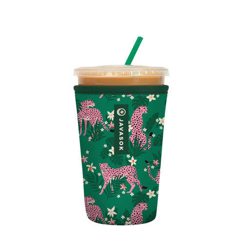 Sok It JavaSok Paradise Prowl sleeve front view keeping drinks cold and hands comfortable.