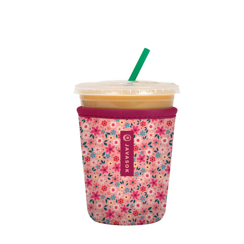 Sok It JavaSok Spring Bouquet 16-20oz sleeve keeps drinks cold and hands warm.