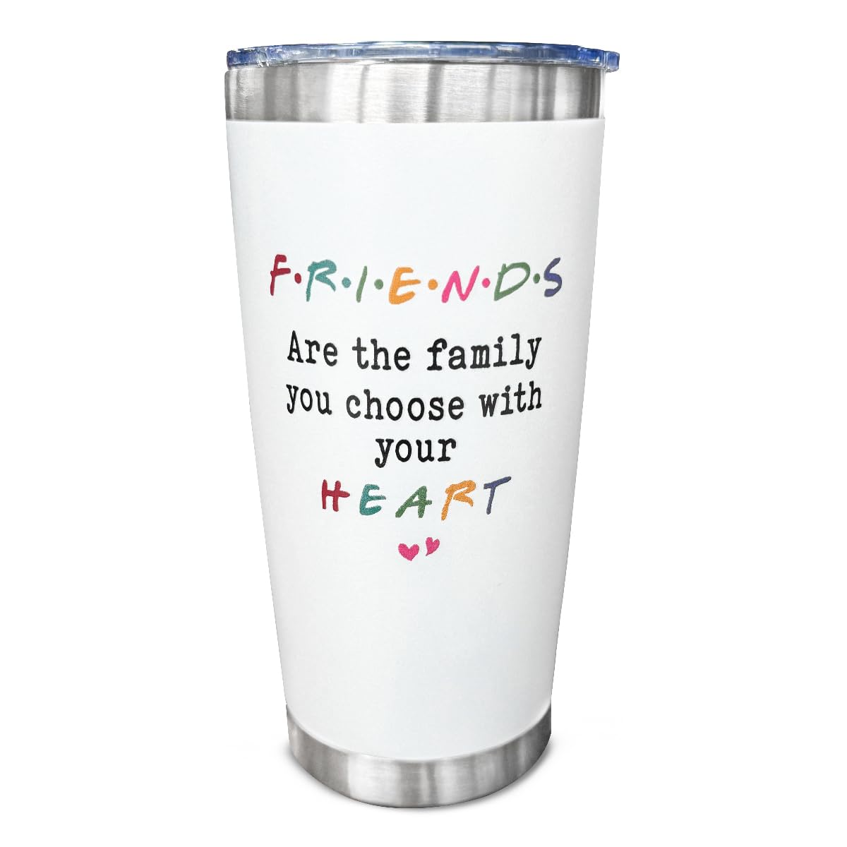 SOL VIBES 20oz tumbler front view showing a sleek gift-ready design for gifting.