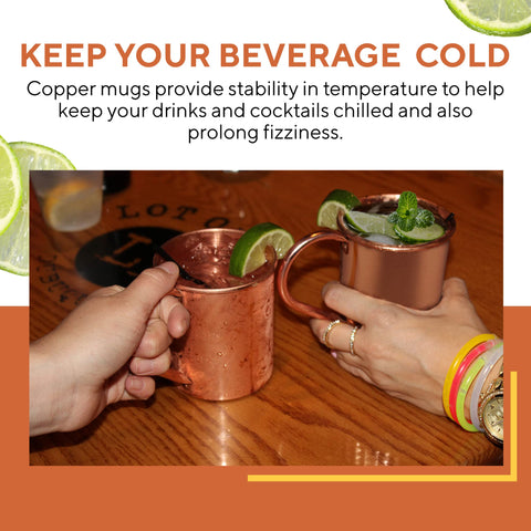 Simple tarnish care with Solid Copper Moscow Mule Mug keeps surfaces looking rich and vintage-inspired.