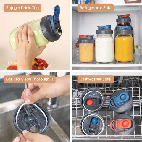 SOLIGT Ball-brand wide-mouth jar compatibility shown.