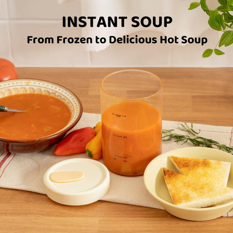 SOLIGT transparent dishwasher-safe glass jars for easy cleanup and visibility.