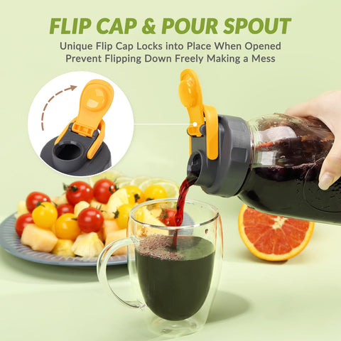 SOLIGT BPA-free durable plastic lids designed for reusable kitchen organization.