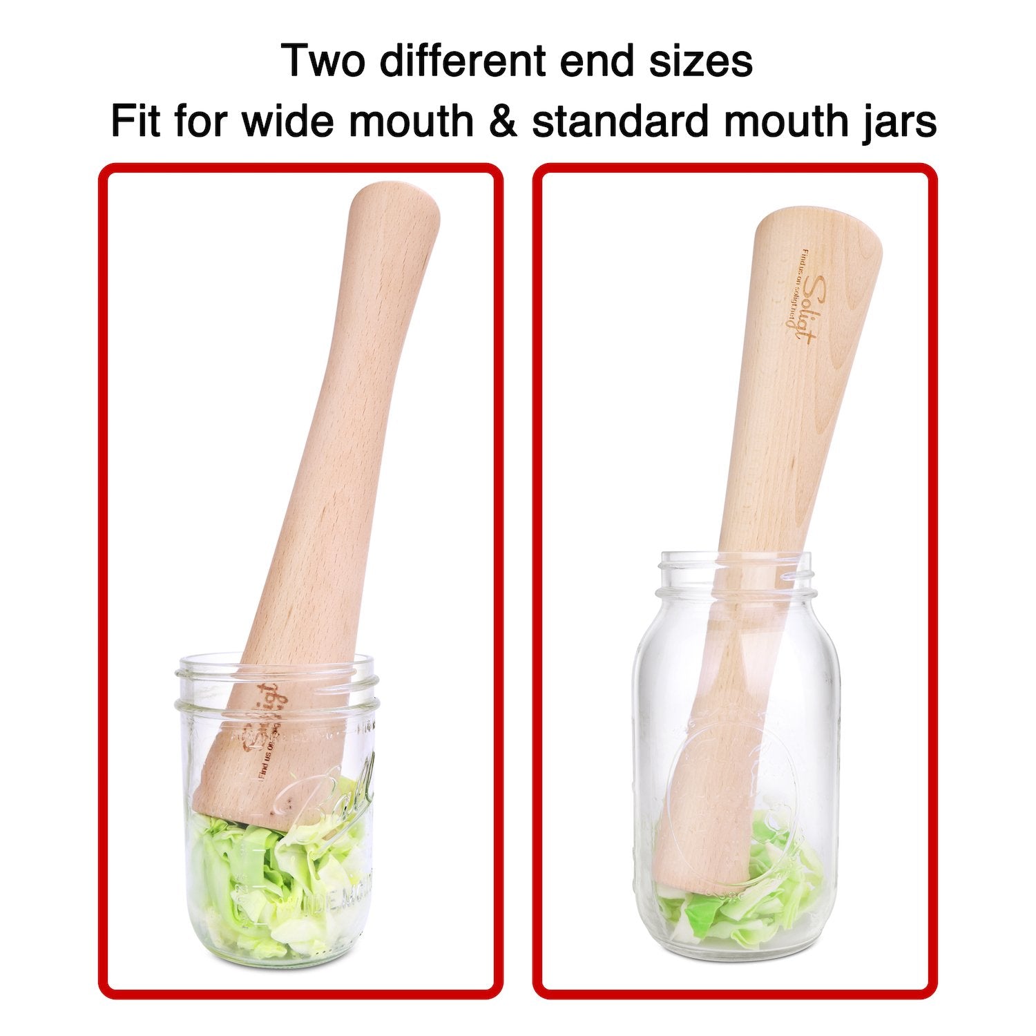 SOLIGT ergonomic design supports steady pressing without scraping knuckles.