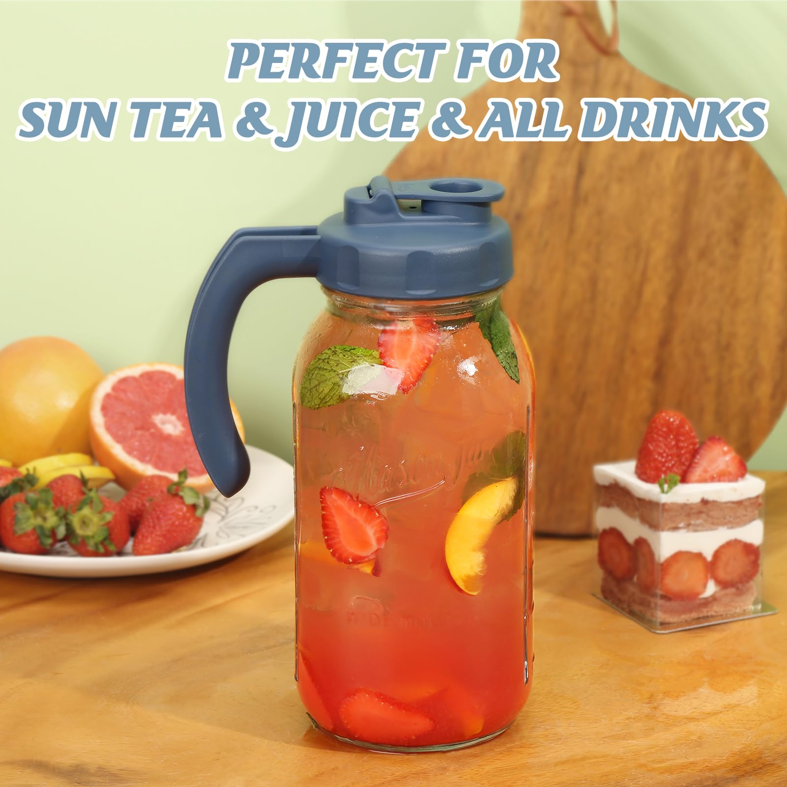 SOLIGT chalkboard labels included for easy beverage organization.