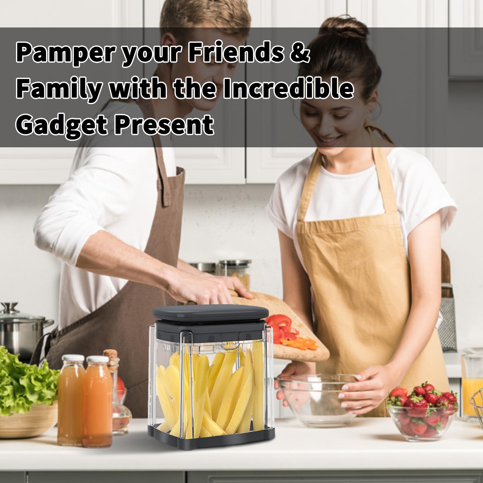 Solucky cleaning brush included for easy cleanup