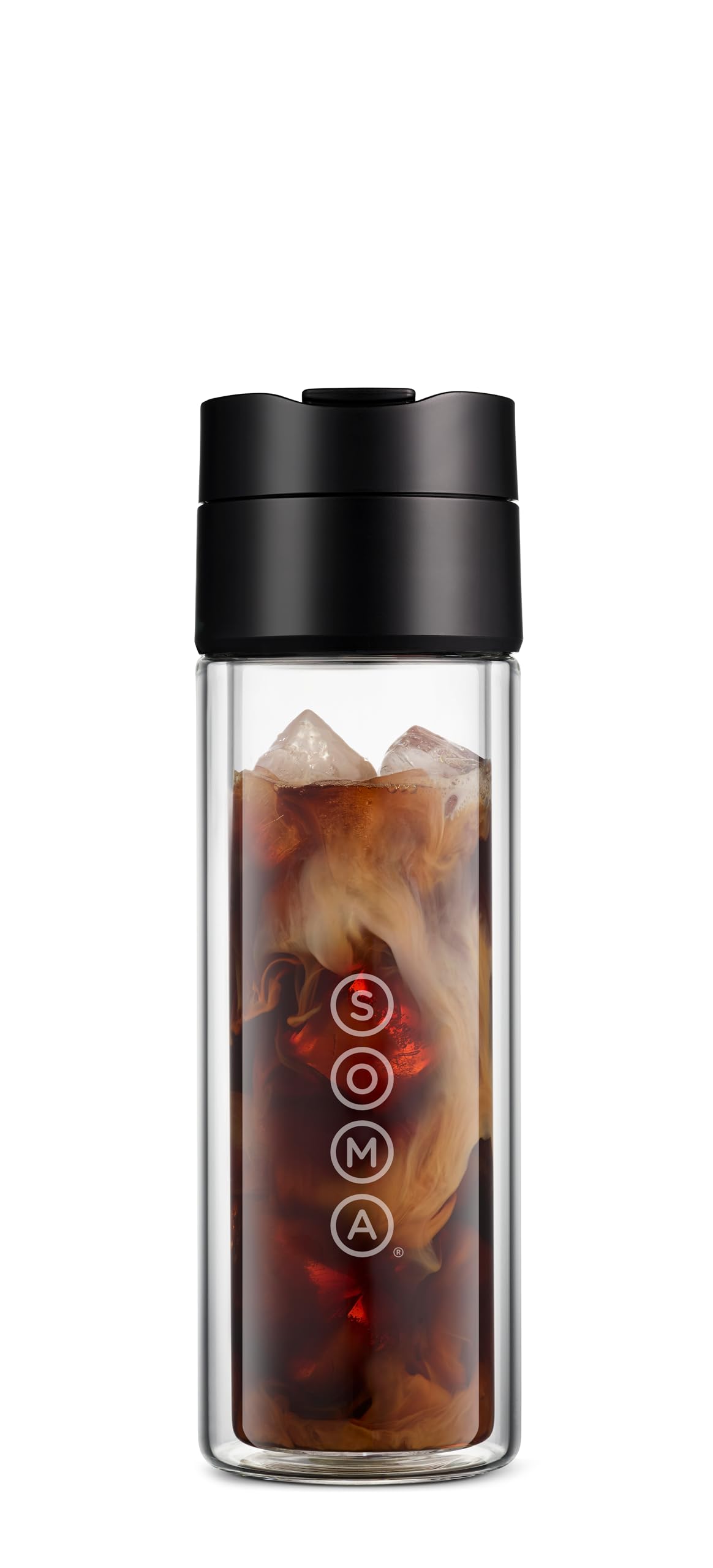 Soma bottle no sediment filter promotes smooth, consistent drinks.