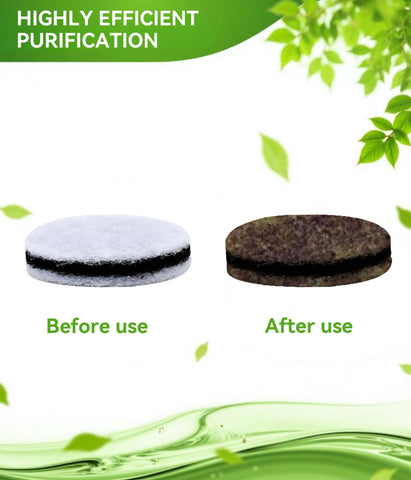 Somkepon easy-replacement diagram highlights quick tool-free filter swaps
