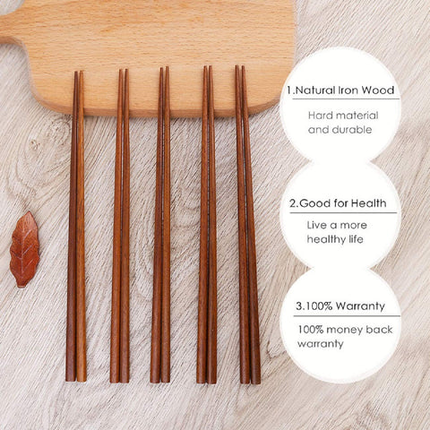 SOMOYA chopsticks no-splinter design safe for kids and everyday use