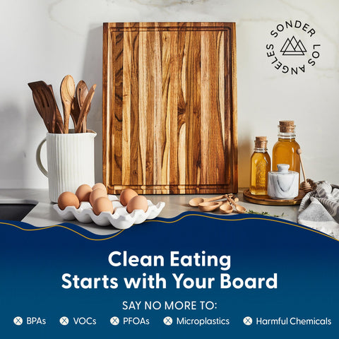 Reversible Laurel surface offers two presentation options for meats and cheeses.