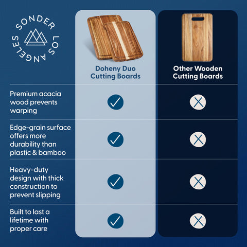 Sonder Los Angeles Doheny board doubles as elegant charcuterie board