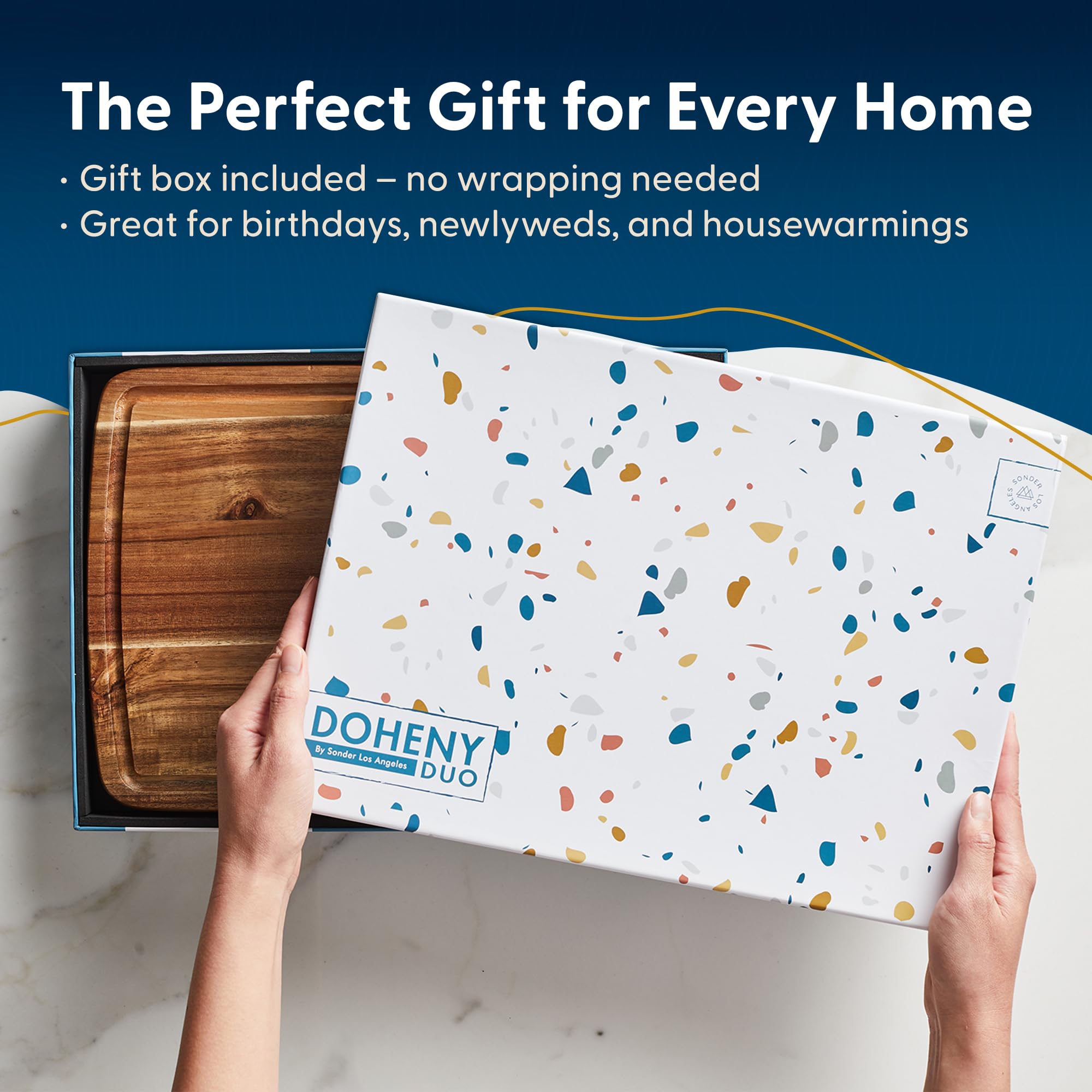 Sonder Los Angeles Doheny cutting board for compact daily use
